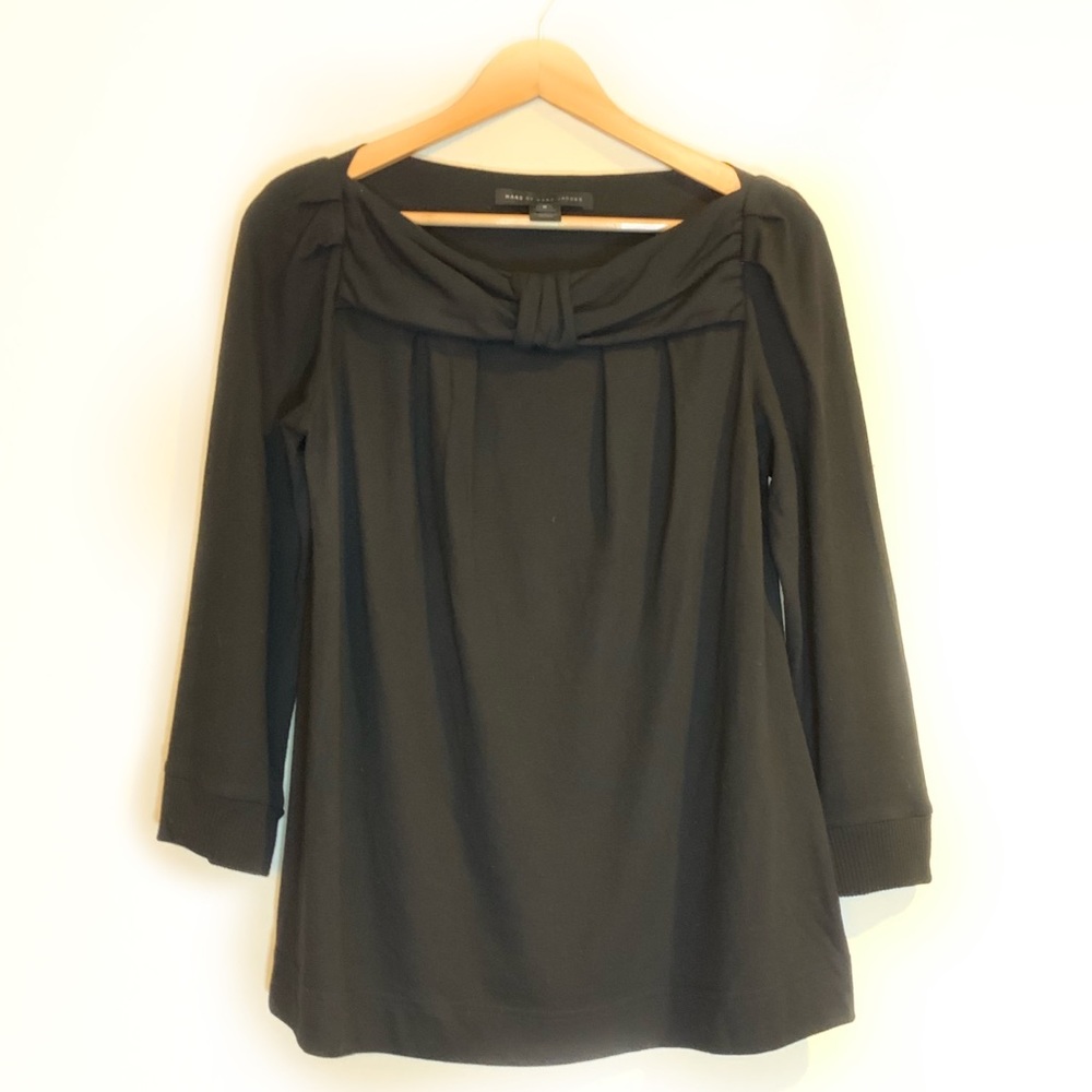 Marc by Marc Jacobs | Bow Boatneck Top